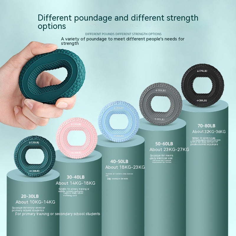 Double Strength Grip Ring Tire Pattern Silicone