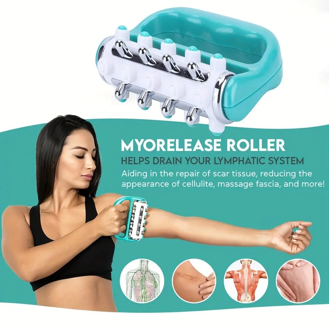 Cellulite Massager Fascia Release And Muscle Massage Roller Mini Trigger Point Deep Tissue Myofascial Release Tool Body Massager For Men And Women - Beyond Bougie Beauty