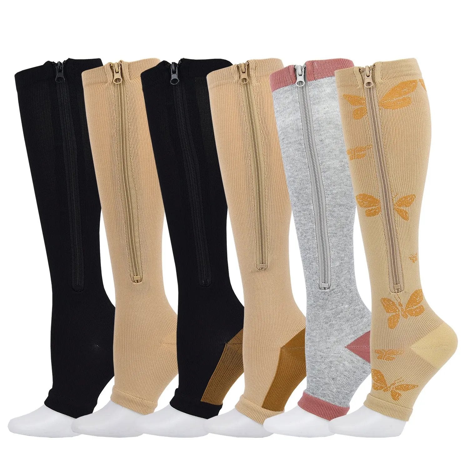 Women's Compression Compression Socks Long Tube Sports - Beyond Bougie Beauty