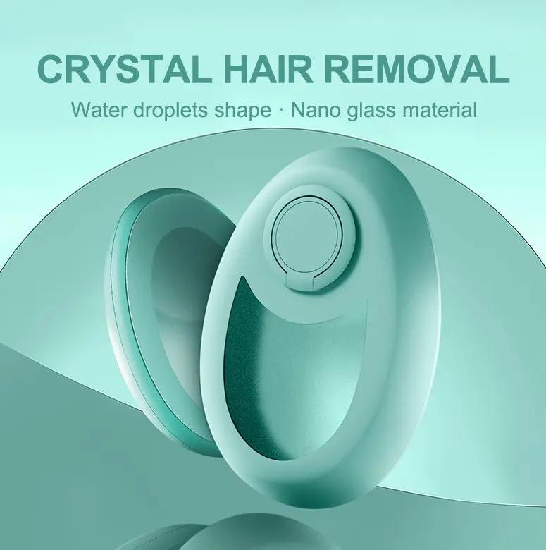 CJEER Upgraded Crystal Hair Removal Magic Crystal Hair Eraser For Women And Men Physical Exfoliating Tool Painless Hair Eraser Removal Tool For Legs Back Arms - Beyond Bougie Beauty