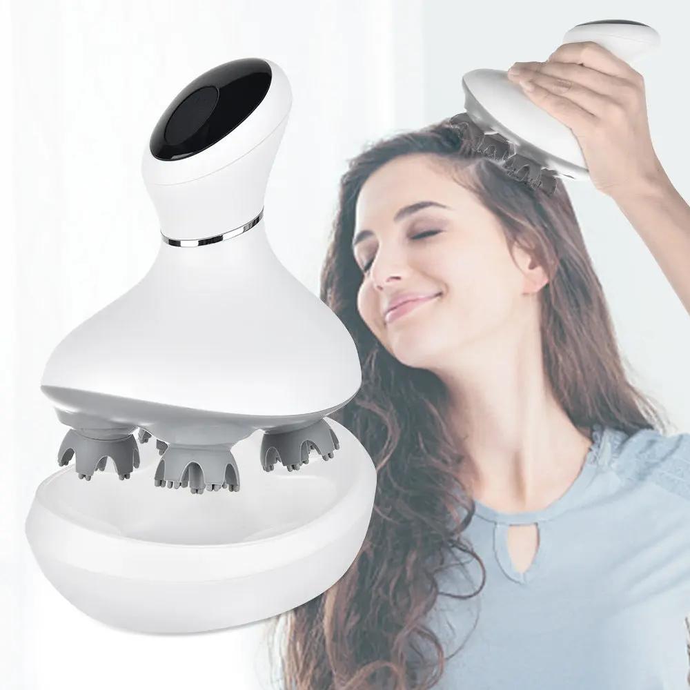 Rechargeable Waterproof Head Massager Electric Scalp Massager - Beyond Bougie Beauty